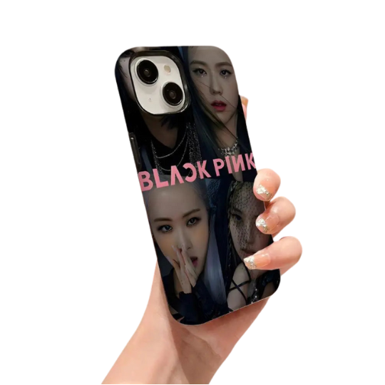 Kpop-BLACKPINKs-Girls Phone Case Phone Case For IPhone 16 15 14 13 12 11 Pro Max X XS XR XSMax 7 8 Plus Glossy Film Hard PC Cov