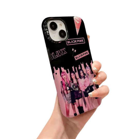 Kpop-BLACKPINKs-Girls Phone Case Phone Case For IPhone 16 15 14 13 12 11 Pro Max X XS XR XSMax 7 8 Plus Glossy Film Hard PC Cov